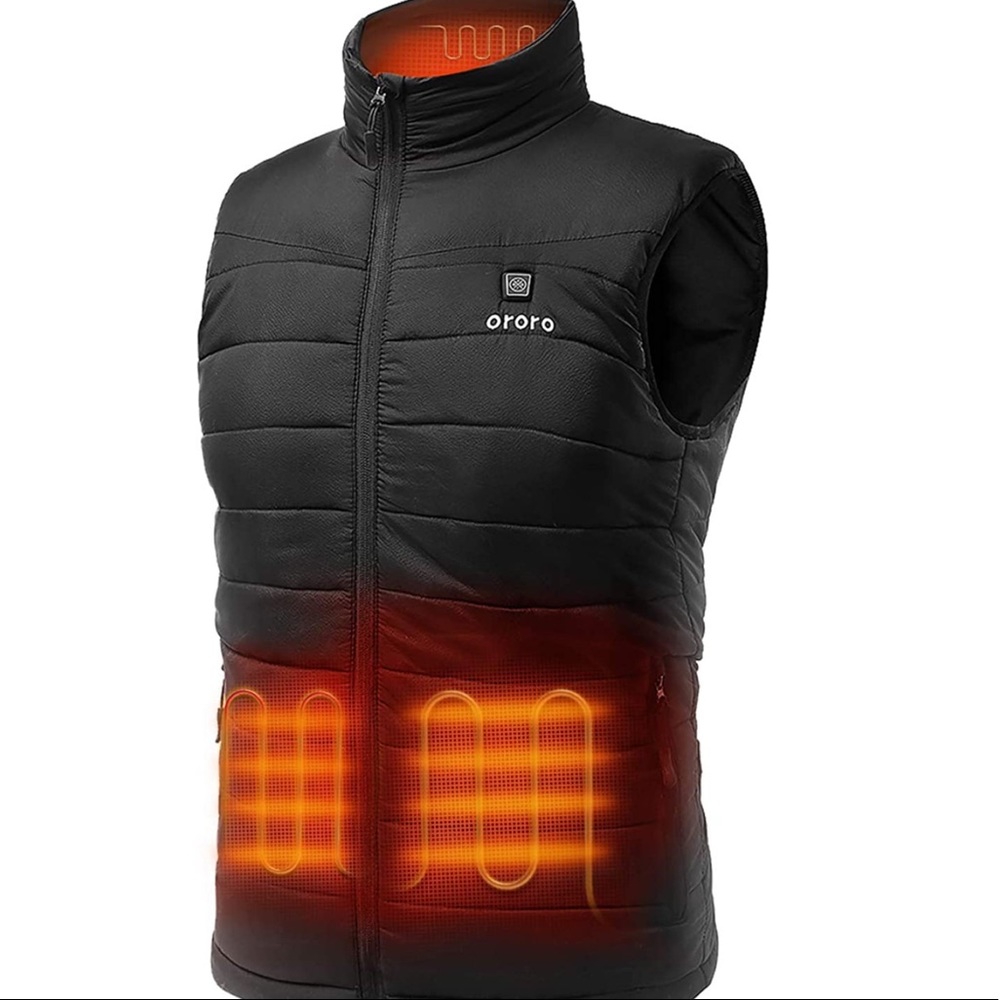 ORORO Men's Lightweight Heated Vest with Battery Pack